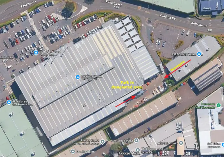 kotara bunnings from above